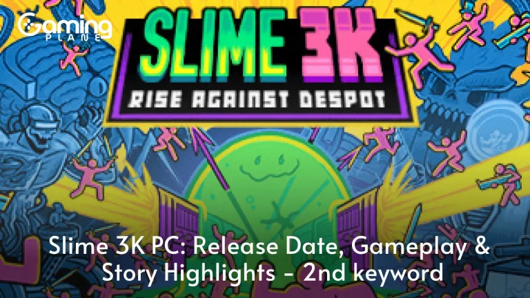 Slime 3K PC: Release Date, Gameplay & Story Highlights