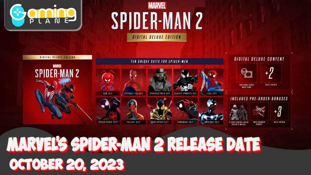 marvel's spider-man 2 release date